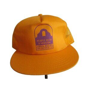 Vintage Men's Trucker Cap John Deere 1997 Alamo San Antonio Texas NWOT USA